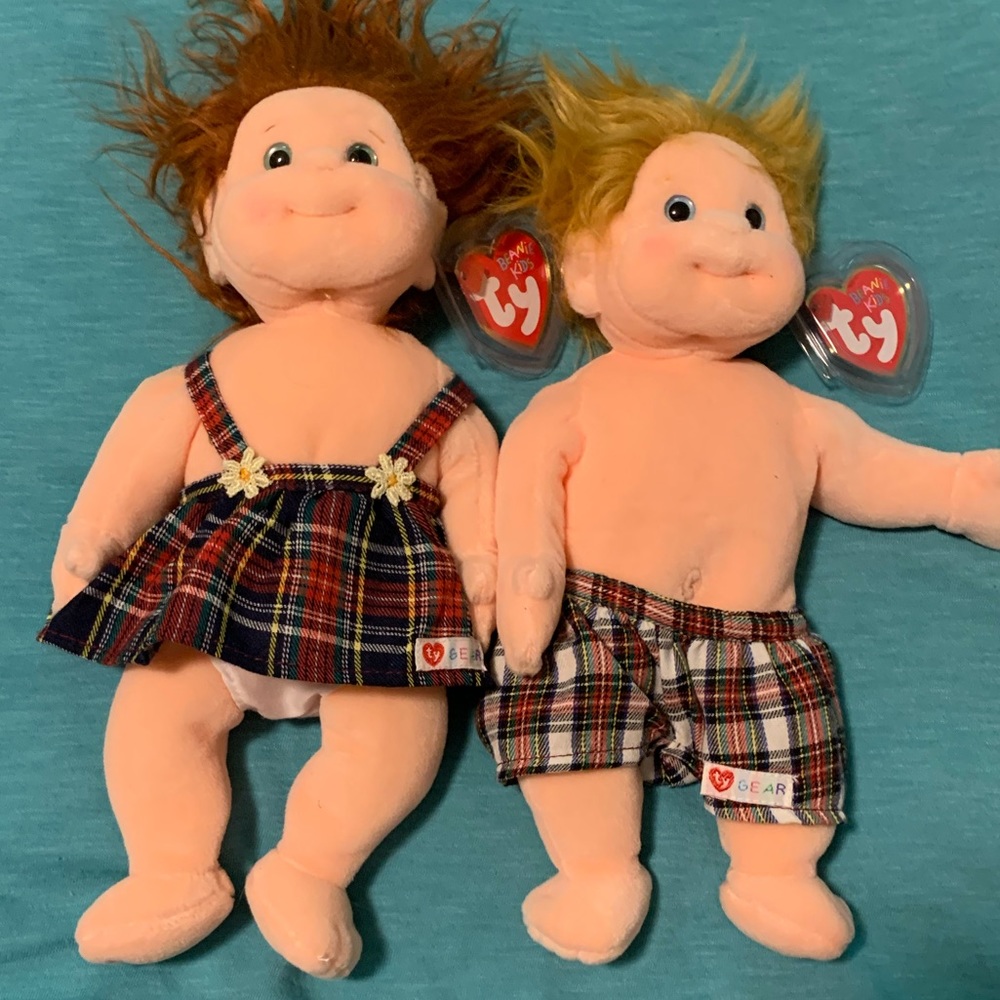 Two Ty Vintage Beanie Kids